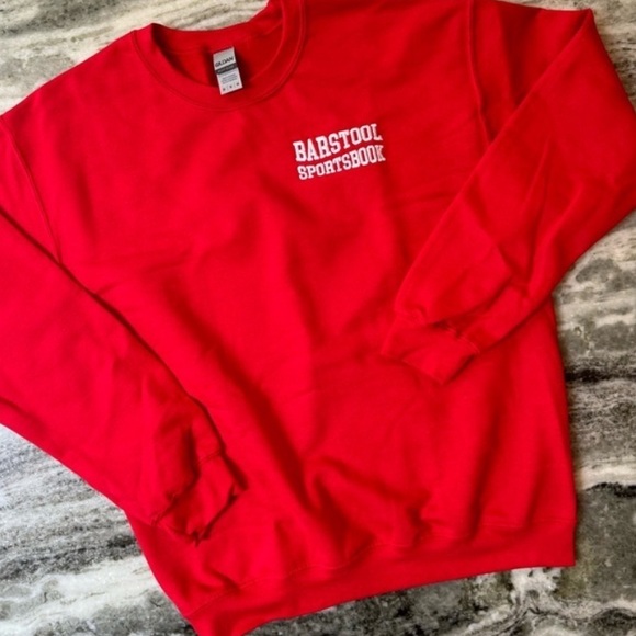 Barstool Other - Barstool Sports Sportsbook Crewneck Sweatshirt 
Size Medium